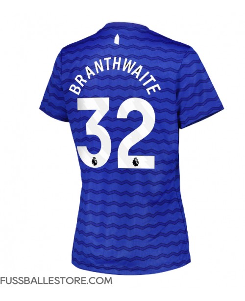 Günstige Everton Jarrad Branthwaite #32 Heimtrikot Damen 2025-26 Kurzarm Günstige Everton Jarrad Branthwaite #32 Heimtrikot Damen 2025-26 Kurzarm
